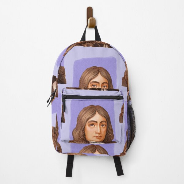 Item preview, English Poet John Milton - purple - illustration designed and sold by Litstoy.