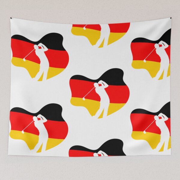 Artikelvorschau, Kleines Logo des deutschen Golfspielers entworfen und verkauft von EltaBlickART.