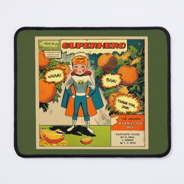 Item preview, Marmalade comic book hero (#05) [Create a set!] designed and sold by SolidEarthArt.