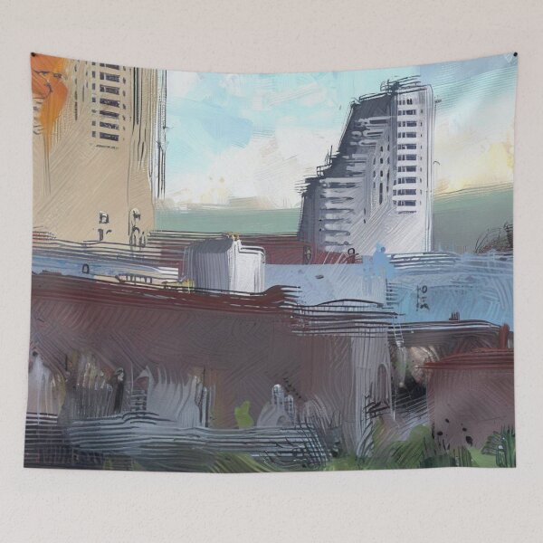 Item preview, Urban wasteland designed and sold by Donkey's Salad.