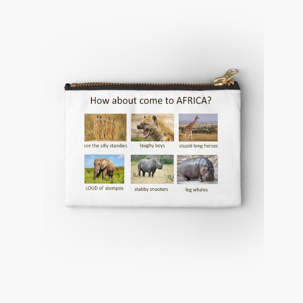 Item preview, Silly Animal Names - Africa designed and sold by Combat Design.