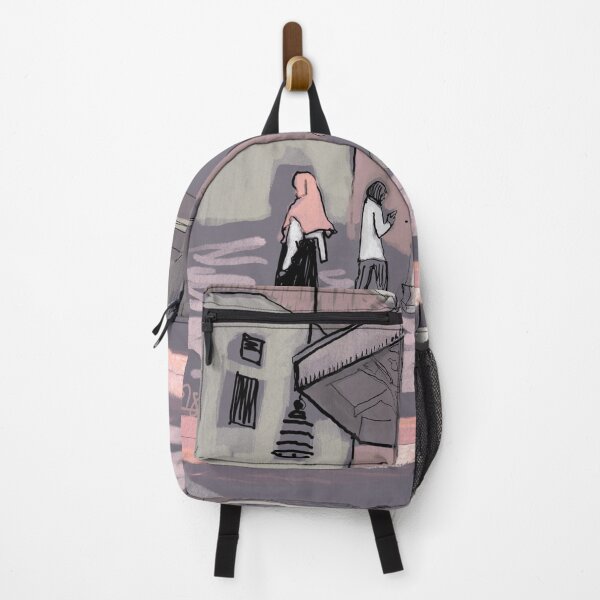 Item preview, Cairo: women in the courtyard-purple designed and sold by OlgaMundi.