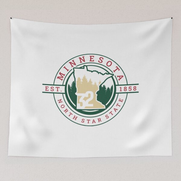 Item preview, Minnesota North Star State Logo Wild Variation   designed and sold by EltaBlickART.