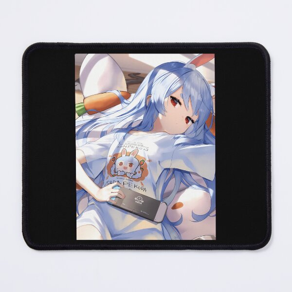 Item preview, Usada Pekora Mouse Pad 	 designed and sold by finkduaq84.