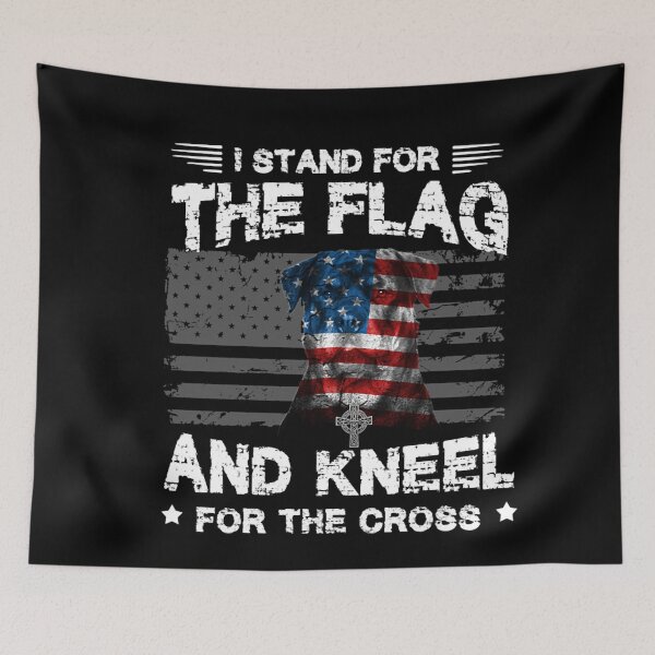 Item preview, Rottweiler Dog Stand For The Flag Kneel For Fallen T-Shirt designed and sold by EagmianPheolea.