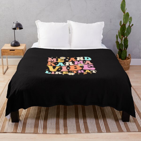 Item preview, Me And Karma Vibe Like That Groovy Lover Funny Hippie Boho designed and sold by BrendaMYee.