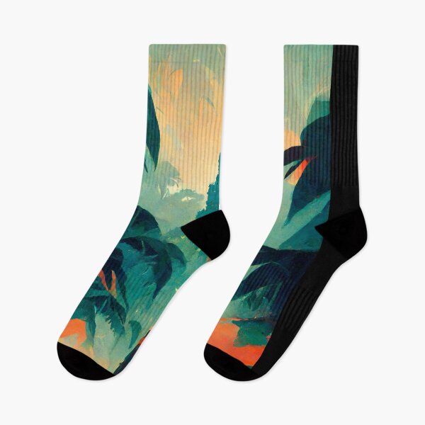 Item preview, Colorful Jungle Theme Art designed and sold by PluckySquid.