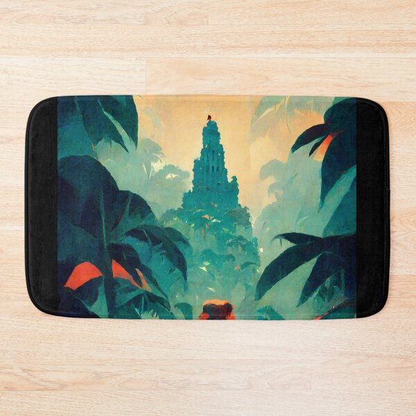 Item preview, Colorful Jungle Theme Art designed and sold by PluckySquid.