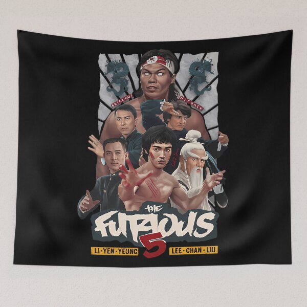 Item preview, The Furious Five designed and sold by SaartjeWolter.