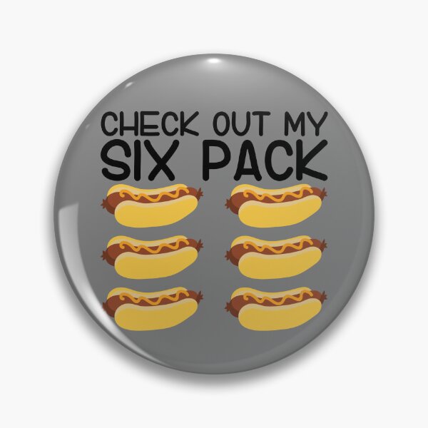 Item preview, Check Out My Six Pack Funny Hotdog Abs Hotdog 4th Of July Gear designed and sold by DynamicDesign.