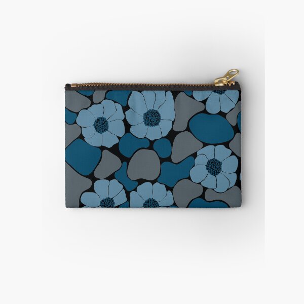 Item preview, Tithonia flowers blue version designed and sold by GENEST-V.