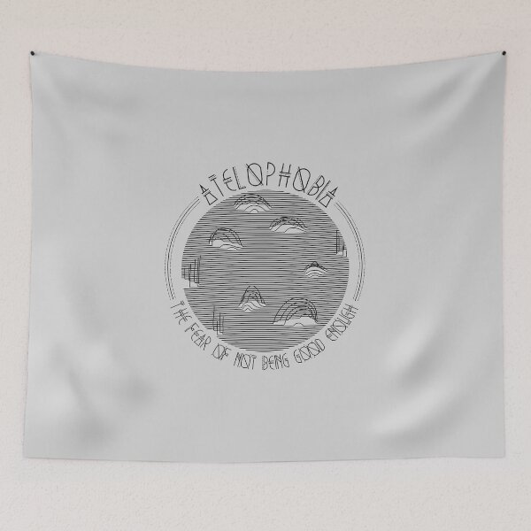 Item preview, atelophobia (the fear of not being good enough) designed and sold by hayrpictures.