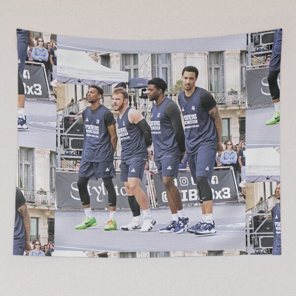 Item preview, vr 3342 / finition 2023 - 3 -  Basket international 3x3   " équipe de Washington dc U.S.A "  Poitiers France -  Okaio Créations  Olavia-Olao   designed and sold by o.okaïo.