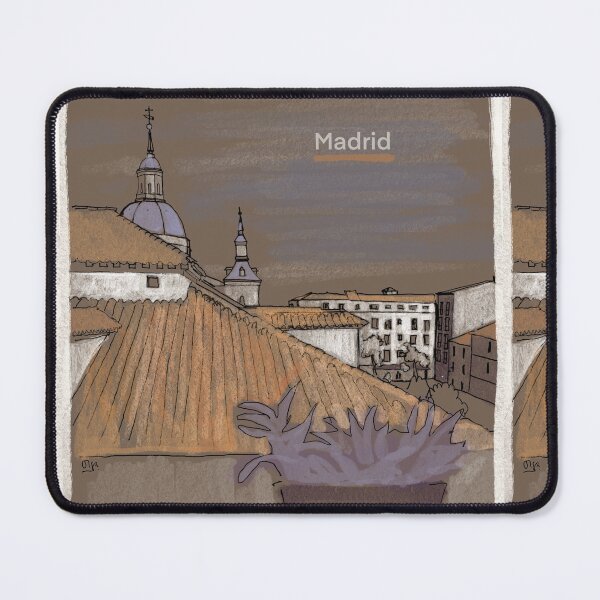 Item preview, Madrid- earth background designed and sold by OlgaMundi.