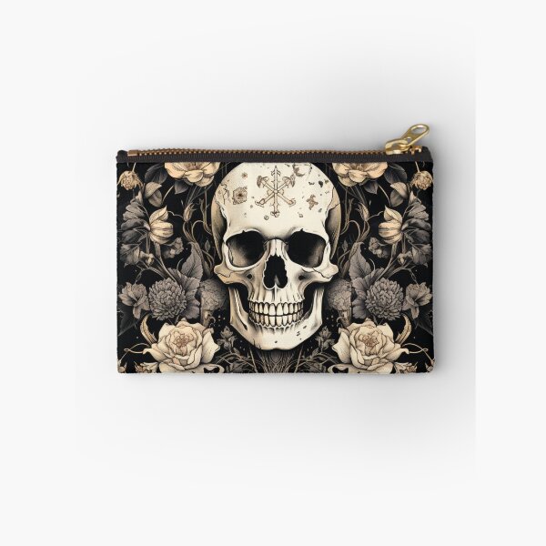 Item preview, Skull Floral designed and sold by Hexitement.