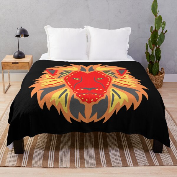Item preview, Abstract Vibrant Colorful Lion Face Gift for Men Women and Kids designed and sold by EnocOberb.