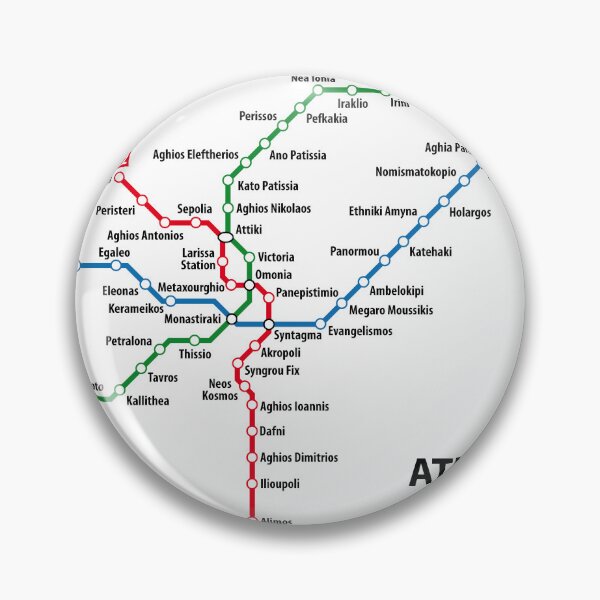 Item preview, ATHENS Metro Network designed and sold by UrbanRail.