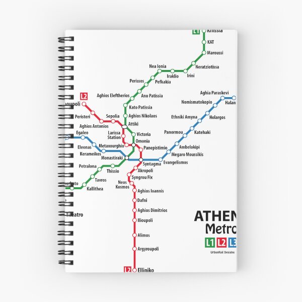 Item preview, ATHENS Metro Network designed and sold by UrbanRail.