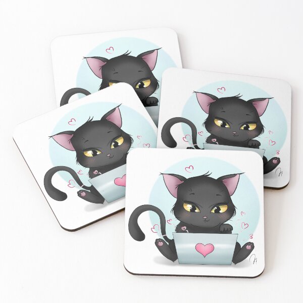 Item preview, cute cat designed and sold by diannammarques.