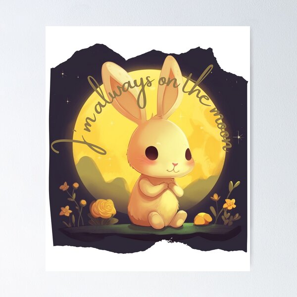 Item preview, "I'm Always on the Moon" - Embrace the Celestial Magic  designed and sold by NB2u.
