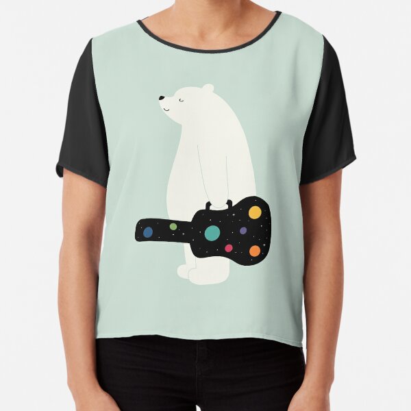 Texlab Womens Poly Polar Bear T-Shirt