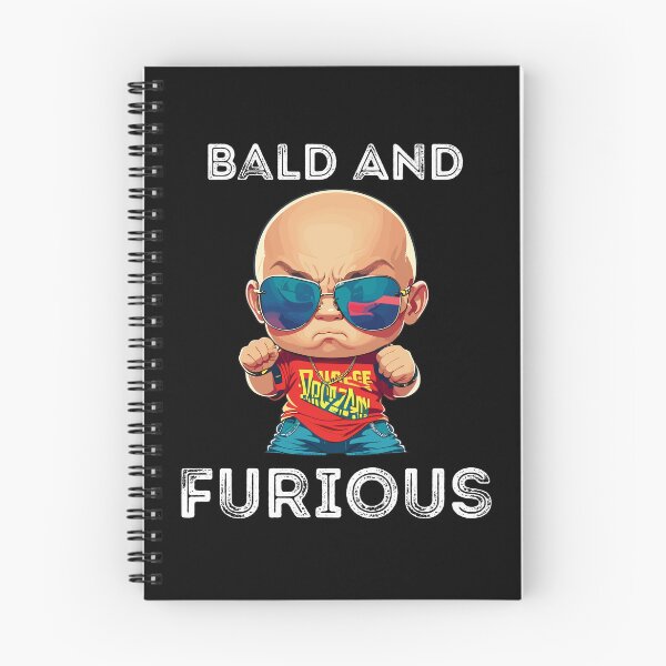 Item preview, Bald and Furious designed and sold by ThreadmyCanvas.