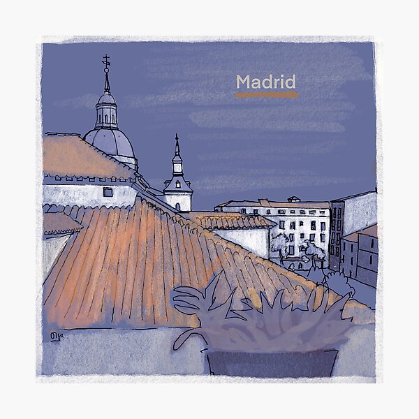 Item preview, Madrid- violet designed and sold by OlgaMundi.