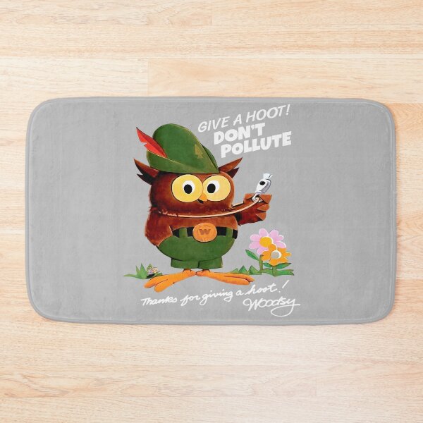 Item preview, Give a hoot! Don't pollute designed and sold by ShalomYumul.