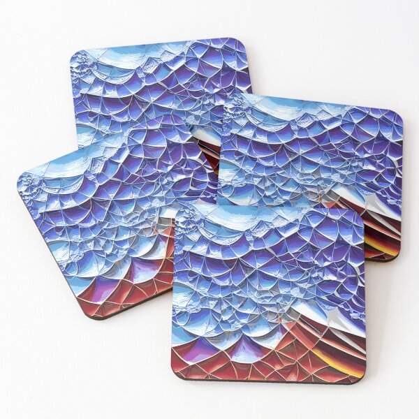 Item preview, abstract wave 3d style. designed and sold by Trianglegreen.