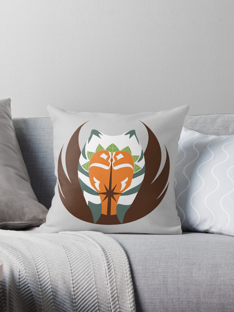 Star Wars Throw Pillows, Rebels Clone Wars Ahsoka Tano Throw Pillow