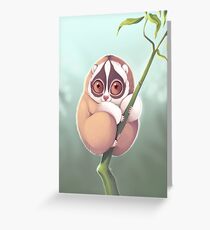 Slo Loris Greeting Card