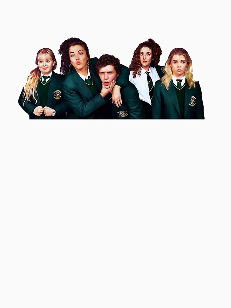 Imagen 7 de 7, Camiseta clásica con la obra Derry Girls, Diseñadora, diseñada y vendida por knutso-naleshia.