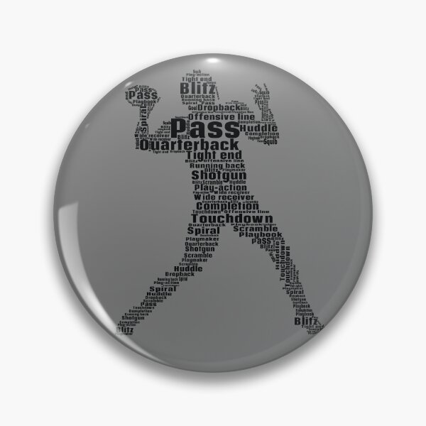 Item preview, Quarterback Word Cloud Football Sports Fan Boys Football Gear designed and sold by DynamicDesign.