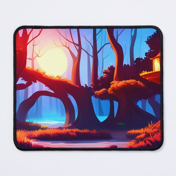 Item preview, Cozy night forest designed and sold by Snorter.