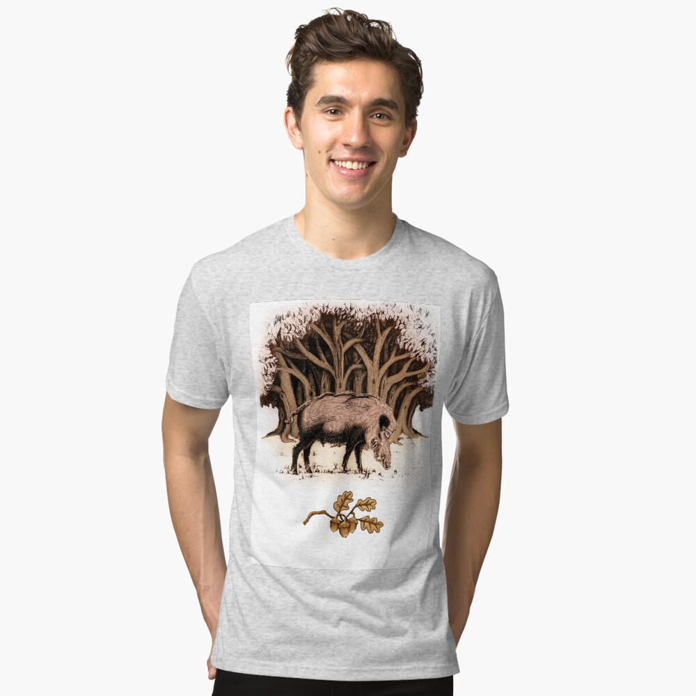 Item preview, Tri-blend T-Shirt designed and sold by tommek.
