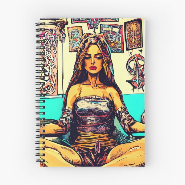 Item preview, Comic Witch's Sanctuary In A Moroccan Meditation Room designed and sold by Liscar95.