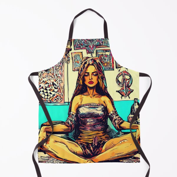 Item preview, Comic Witch's Sanctuary In A Moroccan Meditation Room designed and sold by Liscar95.
