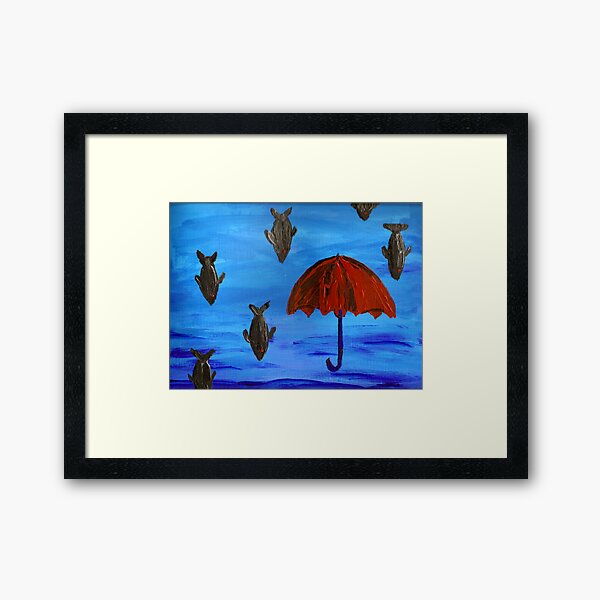 kafka on the shore #1 Framed Art Print