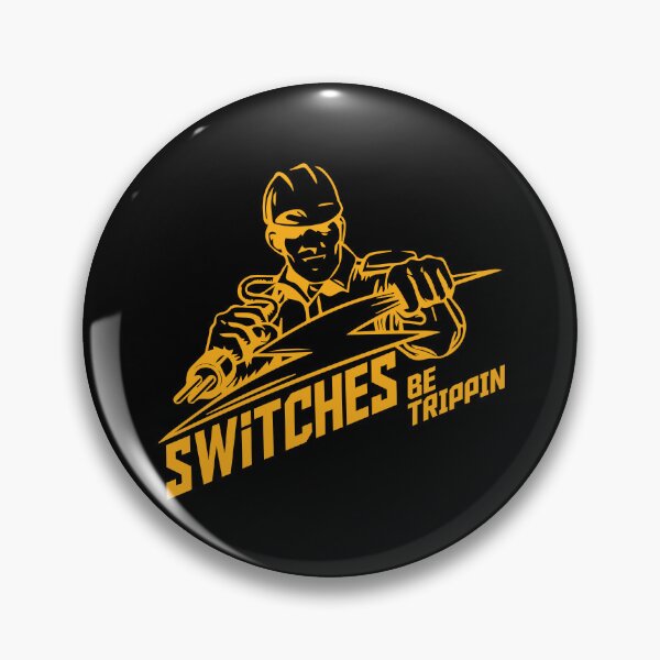 Item preview, Switches Be Trippin Funny Master Electrician Lineman Gear designed and sold by DynamicDesign.