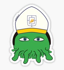 Acthulhu, sprawling news - Jupiterio sticker Sticker
