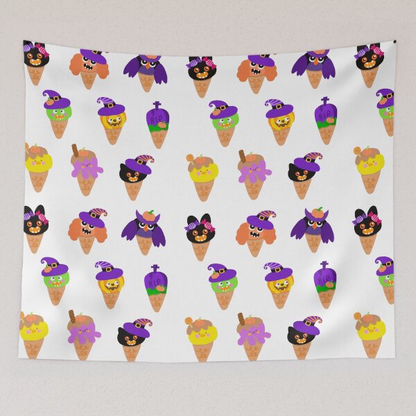 Item preview, Various types of Halloween ice cream designed and sold by UnloveToy10.