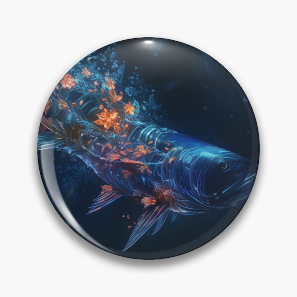 Item preview, mysterious fish in ocean designed and sold by zuppyDeez.