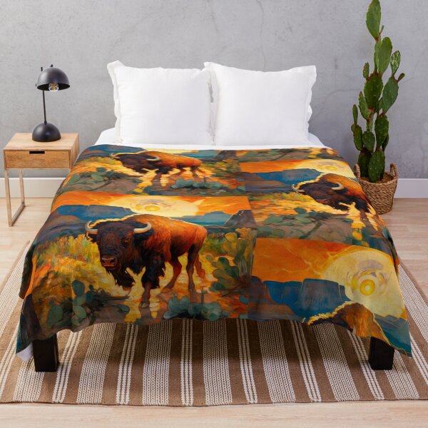 Item preview, Bison running I designed and sold by ArtMysterious.