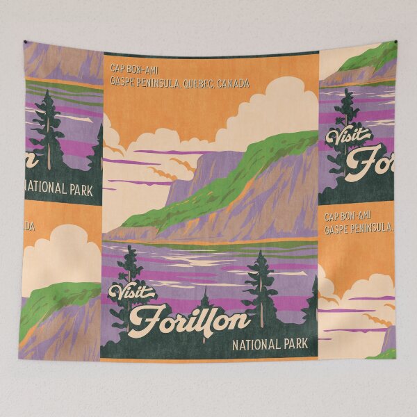 Item preview, Forillon National Park Canada Poster designed and sold by JordanHolmes.