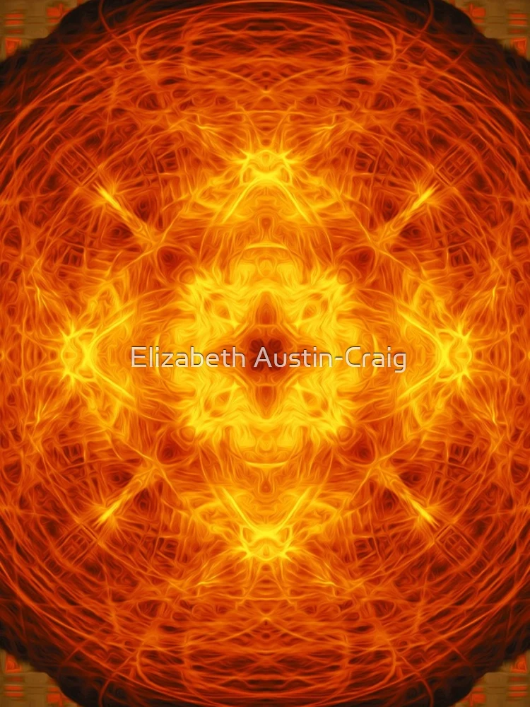 Thumbnail 4 of 4, iPhone Case, "Solar Flare" designed and sold by Elizabeth Austin-Craig.