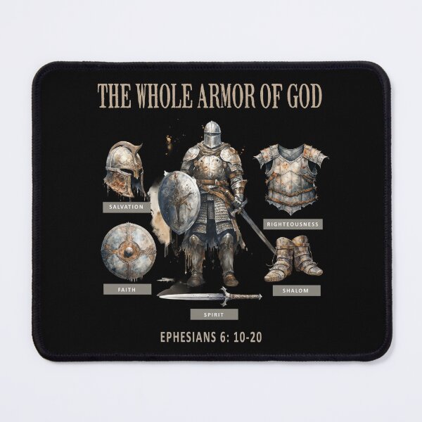 Item preview, The Whole Armor of God - Ephesians - Christian T-shirt designed and sold by Narrow-Path.