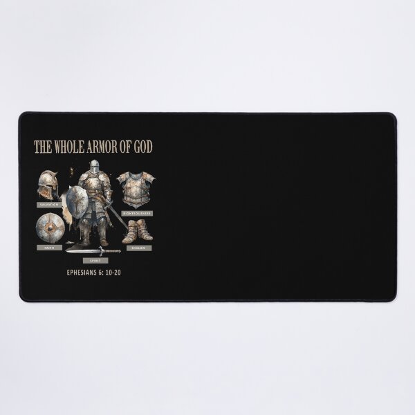 Item preview, The Whole Armor of God - Ephesians - Christian T-shirt designed and sold by Narrow-Path.