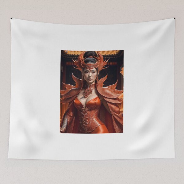 Item preview, Beautiful Chinese Woman Art designed and sold by CreativityCurve.