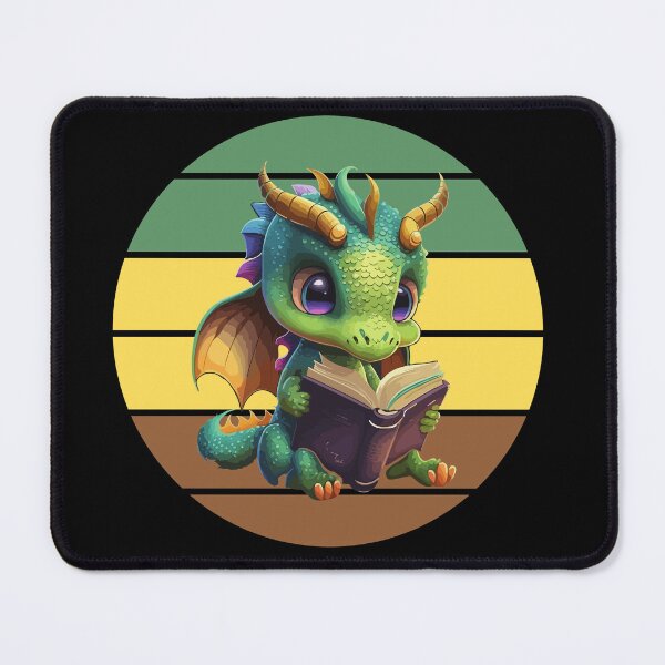 Item preview, Aesthetic book fantastic world dragon vintage library designed and sold by AgnesMBrae.