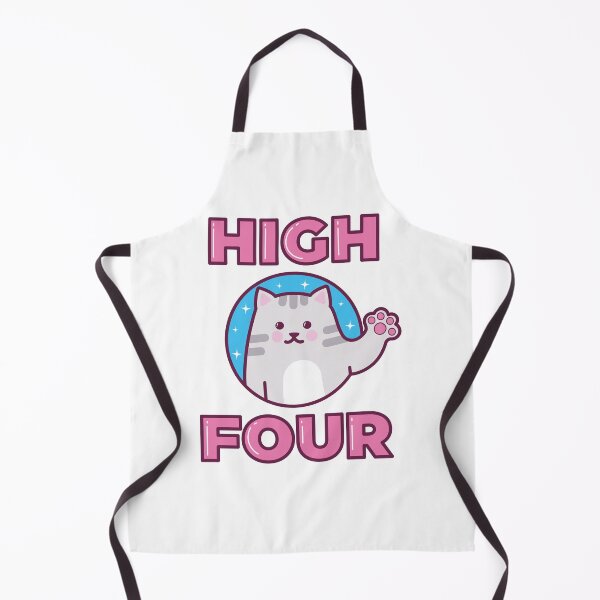 Item preview, cute kawaii kitten doing high five using paws designed and sold by onieku.